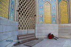 حال و روزِ ناخوش بنای تاریخی مدرسه علمیه فیضیه قم