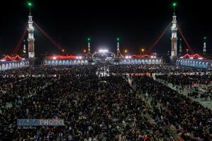 احیای شب ۲۱ ماه مبارک رمضان در مسجد مقدس جمکران