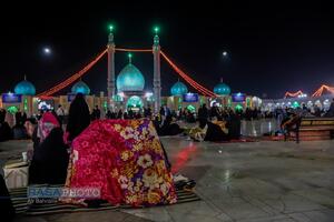 احیای شب ۲۱ ماه مبارک رمضان در مسجد مقدس جمکران