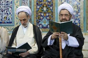 مراسم بزرگداشت شهدای عدالت و حجت الاسلام نیری در قم