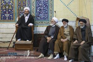 مراسم بزرگداشت شهدای عدالت و حجت الاسلام نیری در قم
