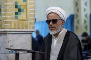 مراسم بزرگداشت شهدای عدالت و حجت الاسلام نیری در قم