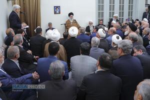 دیدار جمعی از مسئولان ارشد سه قوه با رهبر معظم انقلاب