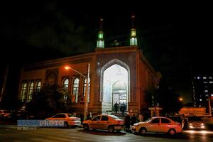 مراسم یادبود مدیر مدرسه علمیه کرمانی‌ها مرحوم حجت الاسلام جاویدی