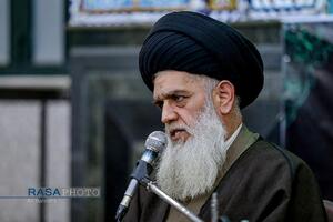 مراسم یادبود مدیر مدرسه علمیه کرمانی‌ها مرحوم حجت الاسلام جاویدی
