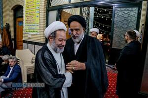 مراسم یادبود مدیر مدرسه علمیه کرمانی‌ها مرحوم حجت الاسلام جاویدی