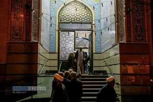 مراسم یادبود مدیر مدرسه علمیه کرمانی‌ها مرحوم حجت الاسلام جاویدی
