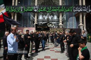 عزاداری روز شهادت حضرت امام جعفر صادق (علیه‌السلام) در قم