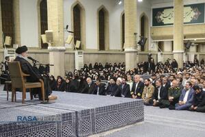 دیدار کارگزاران حج با رهبر معظم انقلاب
