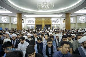 سخنرانی حضرت آیت‌الله جوادی آملی در دار العلم امام خوئی در نجف اشرف
