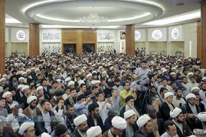 سخنرانی حضرت آیت‌الله جوادی آملی در دار العلم امام خوئی در نجف اشرف