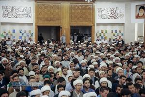 سخنرانی حضرت آیت‌الله جوادی آملی در دار العلم امام خوئی در نجف اشرف