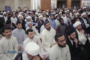 سخنرانی حضرت آیت‌الله جوادی آملی در دار العلم امام خوئی در نجف اشرف