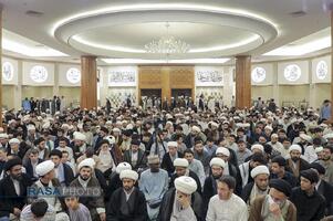 سخنرانی حضرت آیت‌الله جوادی آملی در دار العلم امام خوئی در نجف اشرف