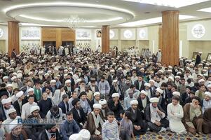 سخنرانی حضرت آیت‌الله جوادی آملی در دار العلم امام خوئی در نجف اشرف