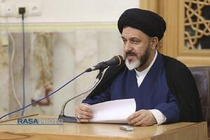 دیدار اعضای مجمع نمایندگان طلاب با آیت الله شب زنده‌دار