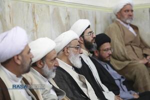 دیدار اعضای مجمع نمایندگان طلاب با آیت الله شب زنده‌دار