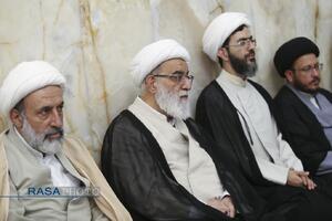 دیدار اعضای مجمع نمایندگان طلاب با آیت الله شب زنده‌دار
