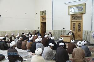 دیدار اعضای مجمع نمایندگان طلاب با آیت الله شب زنده‌دار