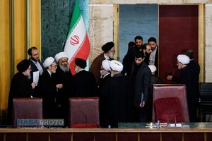 شهید آیت الله رئیسی در محضر بزرگان