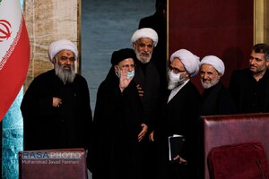 شهید آیت الله رئیسی در محضر بزرگان