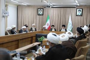 شهید آیت الله رئیسی در محضر بزرگان