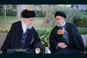شهید آیت الله رئیسی در محضر بزرگان