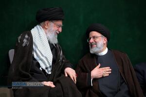 شهید آیت الله رئیسی در محضر بزرگان