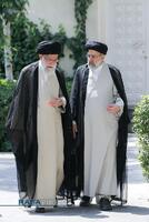شهید آیت الله رئیسی در محضر بزرگان