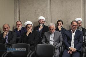مراسم بزرگداشت شهید رئیسی و شهدای خدمت با حضور رهبر انقلاب
