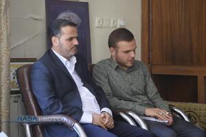 دیدار مدیرعامل رسا با مدیر مدرسه علمیه ولیعصر (عج) تبریز