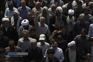 راهپیمایی مردم قم در محکومیت حمله رژیم صهیونیستی به ایران اسلامی