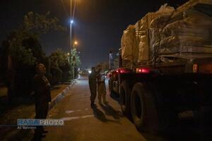 ایست بازرسی شبانه بسیج در قم