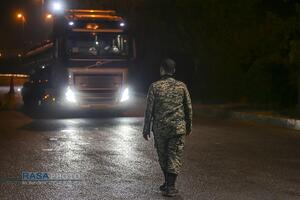 ایست بازرسی شبانه بسیج در قم