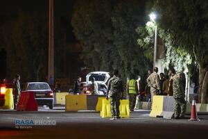 ایست بازرسی شبانه بسیج در قم