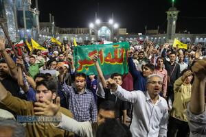 تجمع مردم قم در اعلام انزجار و فریاد انتقام دربرابر تجاوزات آمریکا و رژیم صهیونیستی