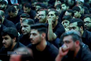 عزاداری هیئت فاطمیون قم در شب هفتم محرم