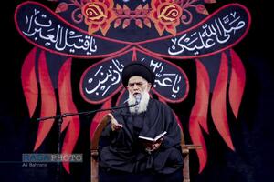 عزاداری هیئت فاطمیون قم در شب هفتم محرم