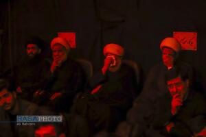 عزاداری هیئت فاطمیون قم در شب هفتم محرم