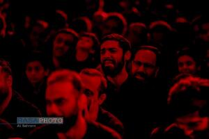 عزاداری هیئت فاطمیون قم در شب هفتم محرم