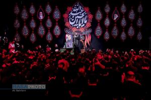 عزاداری هیئت فاطمیون قم در شب هفتم محرم