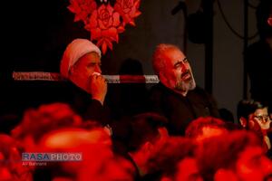 عزاداری هیئت فاطمیون قم در شب هفتم محرم