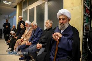 عزاداری روز تاسوعای حسینی با حضور حضرت آیت الله نوری همدانی