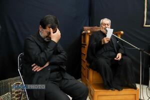 عزاداری روز تاسوعای حسینی با حضور حضرت آیت الله نوری همدانی