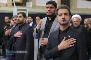 مراسم عزاداری شام غریبان حسینی (علیه‌السلام) در حسینیه امام خمینی (ره)