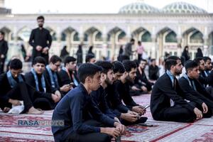 کرسی تلاوت مهدوی در آستان مقدس مسجد مقدس جمکران