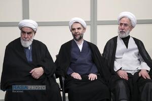 دیدار رئیس و مسئولان قوه قضائیه با رهبر معظم انقلاب