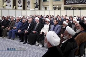 دیدار رئیس و مسئولان قوه قضائیه با رهبر معظم انقلاب
