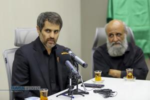 مراسم رونمایی از نشان ویژه و پوستر دومین رویداد بین المللی نحن ابناء الحسین (ع)