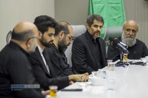 مراسم رونمایی از نشان ویژه و پوستر دومین رویداد بین المللی نحن ابناء الحسین (ع)